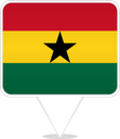 Ghana Square Pin