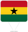 Ghana Square Pin