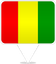 Guinea Square Pin