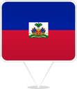 Haiti Square Pin