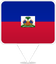 Haiti Square Pin