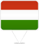 Hungary Square Pin
