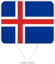 Iceland Square Pin