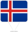 Iceland Square Pin