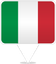 Italy Square Pin