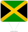 Jamaica Square Pin