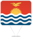 Kiribati Square Pin