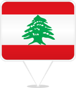 Lebanon Square Pin