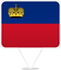 Liechtenstein Square Pin