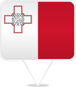 Malta Square Pin