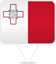 Malta Square Pin