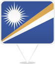 Marshall Islands Square Pin