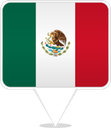 Mexico Square Pin