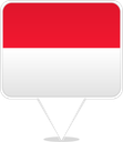 Monaco Square Pin