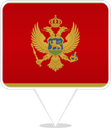 Montenegro Square Pin