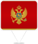 Montenegro Square Pin