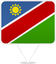 Namibia Square Pin