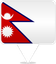 Nepal Square Pin