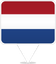 Netherlands Square Pin