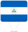 Nicaragua Square Pin