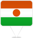 Niger Square Pin