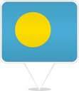 Palau Square Pin