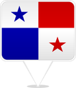 Panama Square Pin