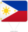 Philippines Square Pin
