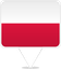 Poland Square Pin