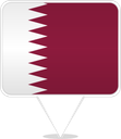 Qatar Square Pin