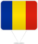 Romania Square Pin
