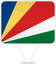 Seychelles Square Pin