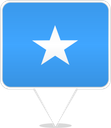 Somalia Square Pin