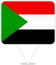 Sudan Square Pin