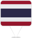 Thailand Square Pin