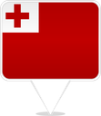 Tonga Square Pin