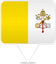 Vatican City Square Pin