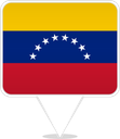 Venezuela Square Pin