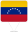 Venezuela Square Pin