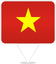 Vietnam Square Pin