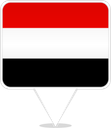 Yemen Square Pin