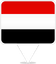 Yemen Square Pin