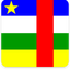 Central African Republic Square Shadow