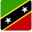 Saint Kitts And Nevis Square Shadow