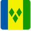 Saint Vincent And The Grenadines Square Shadow
