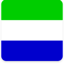 Sierra Leone Square Shadow