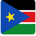 South Sudan Square Shadow