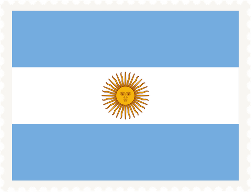 Argentina Stamp Rectangle