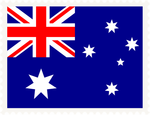 Australia Stamp Rectangle