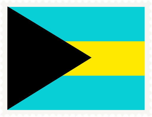 Bahamas Stamp Rectangle